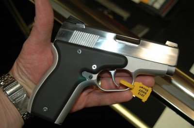 photo 6 A sneak peek. The prototype .45 ACP Rohrbaugh. It’s a couple of years out from production, but it is impressive.