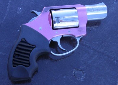 Charter Arms .40S&W Revolver, Lefty Guns, Polished Pink!