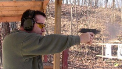 The Hi Point is one of the softest-shooting 9mm pistols the author has fired. The mass of the slide seems to help mitigate perceived recoil and muzzle flip.