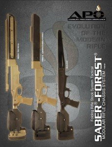 This is the cover of the catalog that you can download in PDF from their website. It appears that the middle one, meant for competition rifles, is not a folder, and that the Hunter does fold, but it is set up to be lighter and slimmer, for carrying in the woods.