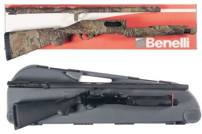 If you’re not interested in bidding on a rare or historical fowling piece, you might be interested in one of the many Benelli lots.