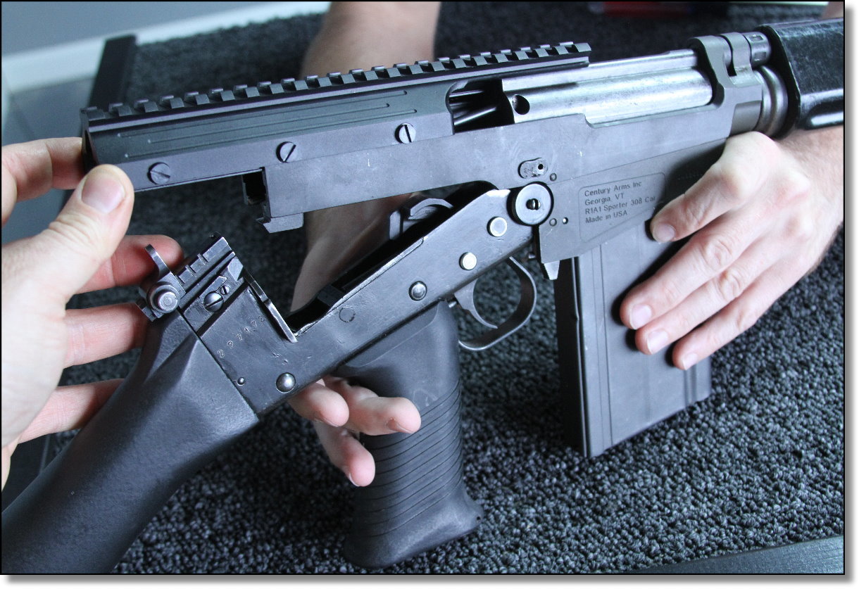 FN/FAL Duct Cover Picatinny Rail Mount System - Black Aluminum By Presma