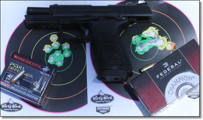 Heckler & Koch Pistol Shootout P30 vs. HK45