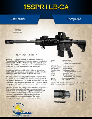 Armalite California Compliant SPR Mod-1 - New Gun Review