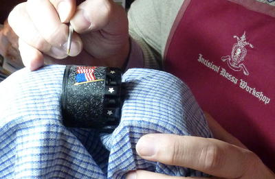 Pietta Enameled Lemat & Bridgeport Cowboy Rig Pietta Enameled Lemat & Bridgeport Cowboy Rig