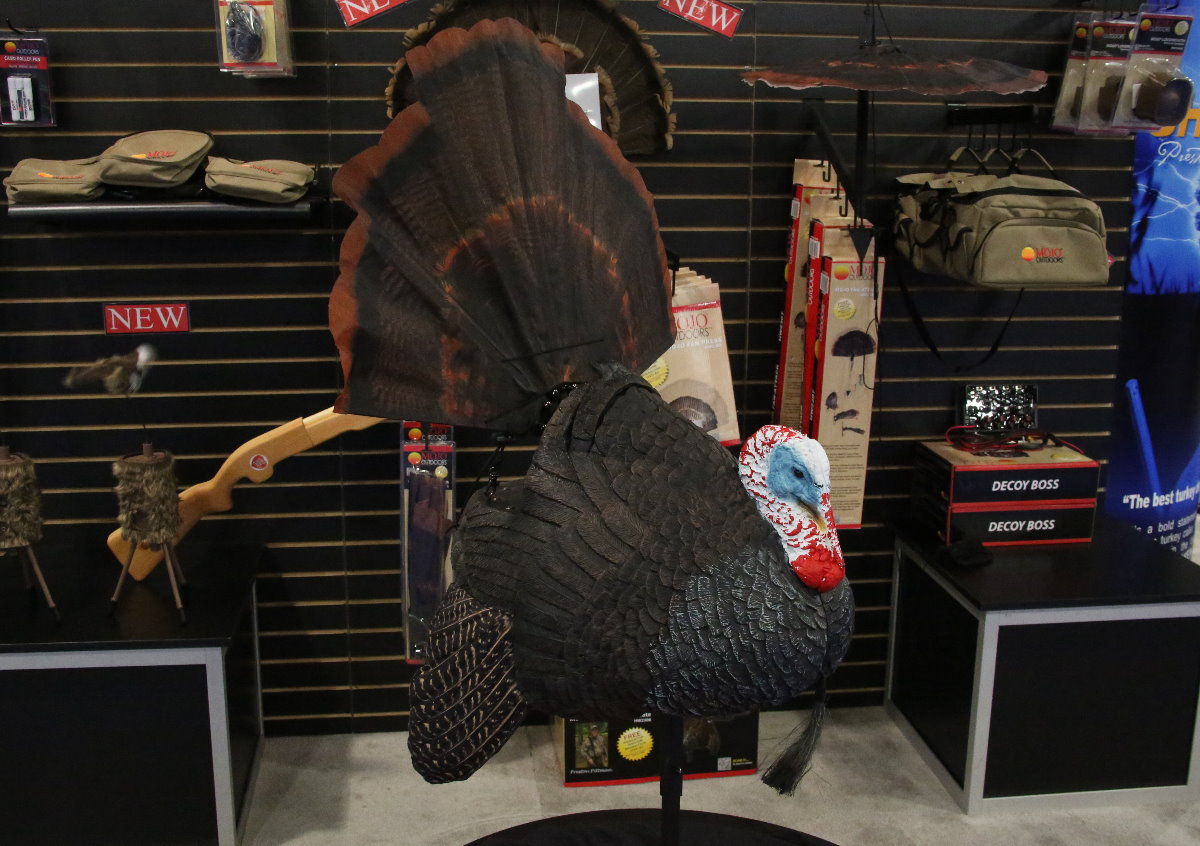 Mojo Outdoors Motorized Turkey Decoy Shake'n Jake SHOT Show 2013