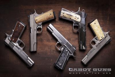 Cabot Precision 1911s - Lefty Too! - SHOT Show 2013 Cabot Precision 1911s - Lefty Too! - SHOT Show 2013