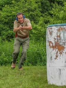 : Movement to cover or concealment should be an integral part of any defensive firearms training program.
