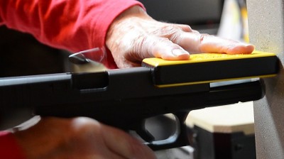 Springfield Armory XD-S Recall - Update & Review of Upgraded Guns A simple push forward slides the rack with Handi-Racker.