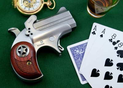 Bond Arms Derringer - Range Report & Factory Tour The Bond Arms derringer is a thoroughly modern adaptation of a firearm classic.