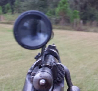 Oswald's rifle scope