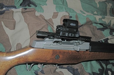 The Meopta M-RAD and the mini 14 made a well proportioned pair.