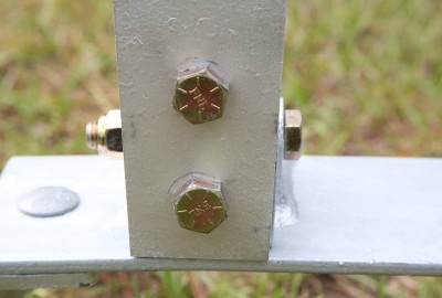 Grizzly Targets Trifecta Torture Test - Range Report Bolts – My immediate reaction on receiving this target was that the bolts were extremely exposed to errant shots, which always happen.