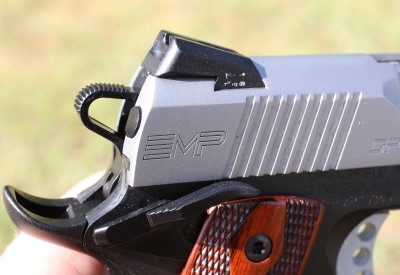.The hammer and aluminum long-style trigger are both skeletonized.