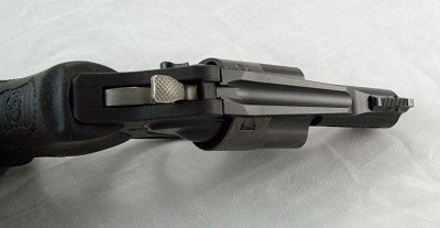 Ruger’s External Hammer LCR, the LCRx – New Gun Review – SHOT Show 2014 Preview The U-shaped groove and ramped front sight are typical of snub nosed .38s.