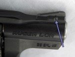 Ruger’s External Hammer LCR, the LCRx – New Gun Review – SHOT Show 2014 Preview The front sight can be changed by removing this pin.