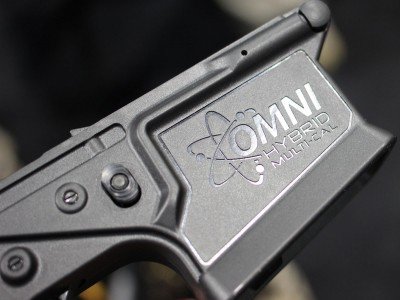 Polymer AR lower from ATI—SHOT Show 2014 ATI04