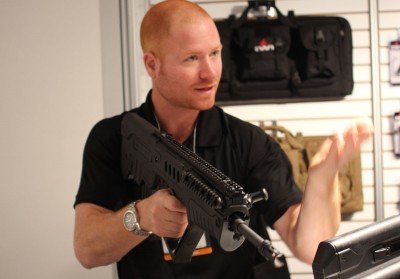 IWI ‘s Tavor SAR 9mm Conversion Kit Adds Versatility—SHOT Show 2014 IWI Tavor3