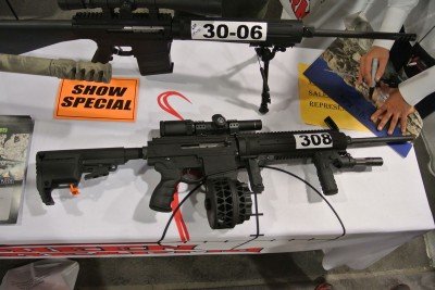 Noreen Firearms: An AR Pattern Rifle in 30-06? Bigger Is Better—SHOT Show 2014