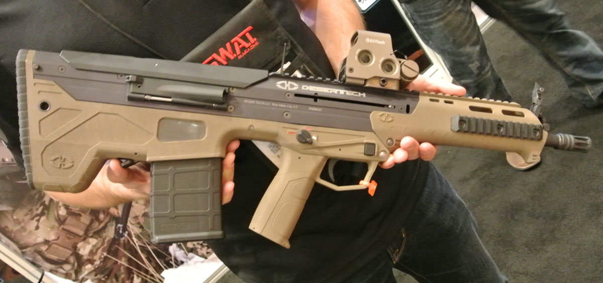 Desert Tech MDR -- A Multi-caliber Bullpup is in the Works—SHOT Show 2014