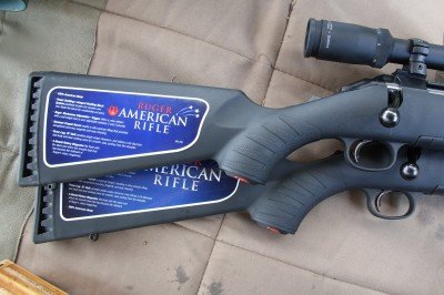 The Compact version of the American has an 18” barrel and a slightly shorter stock, for a 12.5 “ length of pull, from the trigger to the back of the stock, for smaller shooters.