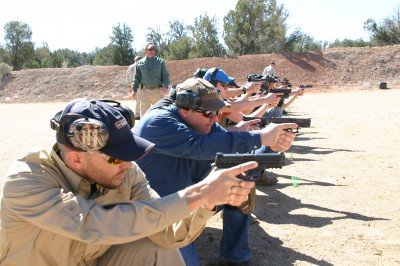 The program at Gunsite is based on the concept of the ‘flash sight picture.’