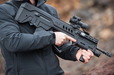 IWI Tavor with Gear Head Works TMF & Aimpoint PRO