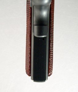 Para 1911 Elite Commander—Gun Review The backstrap or main spring housing, and grips, have nice checkering.