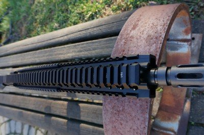 How much rail do you need on a rifle?  The DDM4V9 gives as many options for optimizing the placement of accessories as you could ask for.  