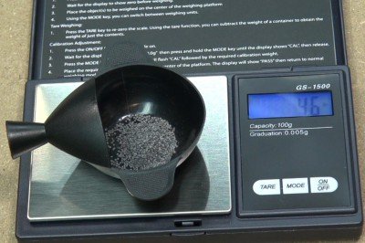 Digital scales are inexpensive, accurate, and simple to use.
