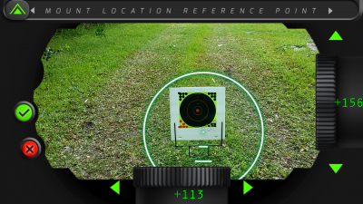 It took me a while to figure out that the button that says Sight In is actually how you sight it in. The FAQ on the website is useless.  This is another reticle. 