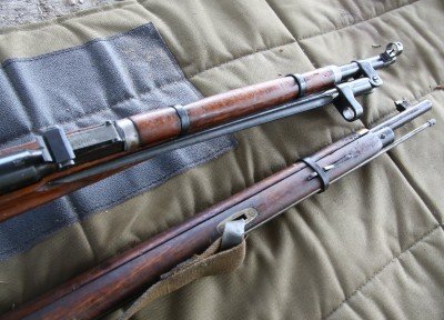 Prepping 101: Cheap Firepower - This is My Rifle This is the M44 with the bayonet folded.