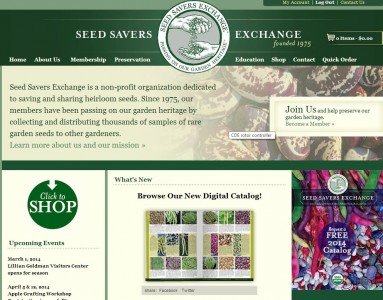 If you plan to take my advice and get gardening, it is worth a $40 membership to The Seedsavers Exchange. There you will find tons of heirloom veggie seeds at reasonable prices from seed savers all over the world. 
