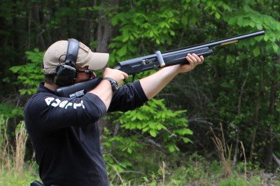 The balance of the A5 is really nice. This 26-inch model swings freely and shoulders quickly. 