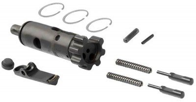 Disassembling the bolt is easy to do, and allows for easy inspection of some important moving parts.