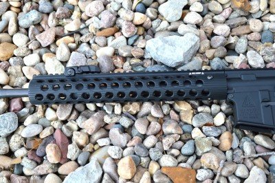MMC Armory: Mennie Machines' AR-15—New Gun Review Tactical 16.1 includes a Troy Alpha Rail