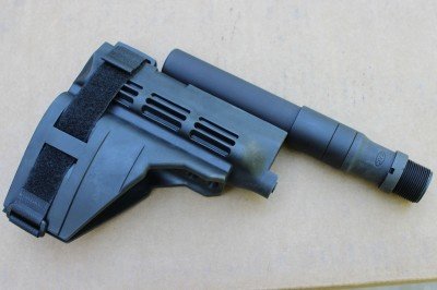 Sig AR-Pistol Arm Brace - KAK Super Sig Buffer Tube, the Perfect Fit for Improvised SBRs The sleeves add almost two extra inches and allow for more cushioning from the brace.