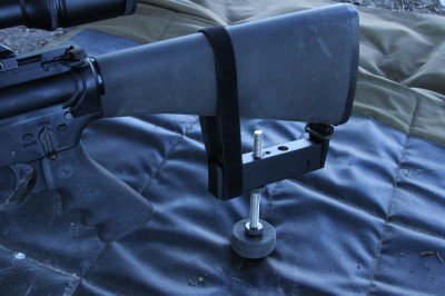 AR-15 Monopod - Mounts on A2 Stock Sling Loop The Eagle MR1 AR-15 Monopod fits any rifle that has an A2 style sling loop.