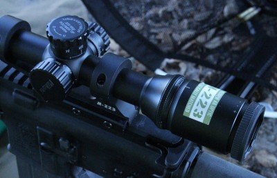Our test scope is a Nikon 223 on a Nikon single piece mount, set at 12x.