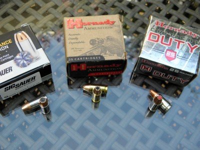 The three premium defense loads.