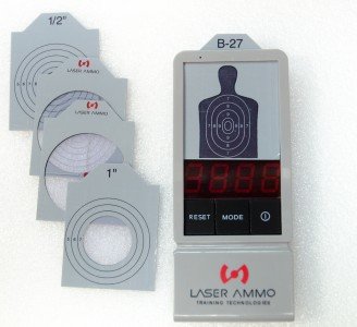 The LaserPET is a well-made training tool and comes with several challenging target shapes and sizes.