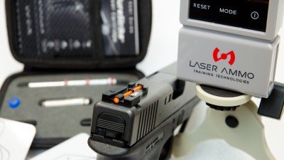 Laser Ammo‘s Training Trifecta: SureStrike Laser, LaserPET and Glock TJ Sight Laser Ammo products tested include LaserPET target, SureStrike laser system and Glock TJ Sight.