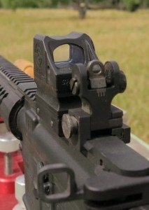 The CQS proved to be a small, light and reliable addition to an AR15 carbine.