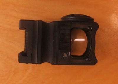 Shield CQS—A Good Red Dot Sight for SBRs A sliding cover can be used to place the CQS in in minimum-brightness mode for a low-power “off” stand-by for night vision.
