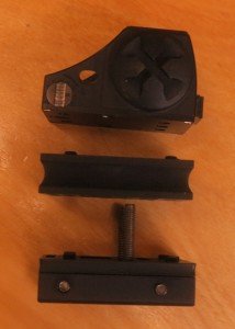 A ½ inch spacer in included to co-witness with AR15 iron sights.