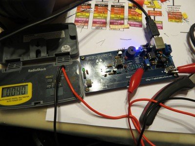 If you buy the blue kit and build it yourself, be aware that there are empty slots on the board. He left out some resistors that aren't needed. Be sure to check your circuit using a multimeter like he suggests. Our numbers never got up to the target, but it was close enough and the kit works great. 