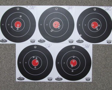 Accuracy was limited by the shooter. All loads grouped three or more shots into 1.25 inches or less at 20 yards.