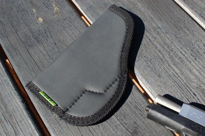 Getting Tricky with Sticky Holsters - Gear Review When empty, the holsters are very flat, but still stay in place.