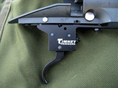 The Timney Model 70 trigger used on the MMR.  Timney makes excellent, field ready triggers that  are easily adjustable by the shooter or their gunsmith.