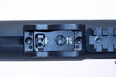 If you have a dime in your pocket, that's all you need to make adjustments to the rear sights.